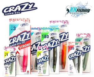 FIIISH CRAZY SAND EEL No.3 X-STRONG SILICON LURE 220mm 70gr