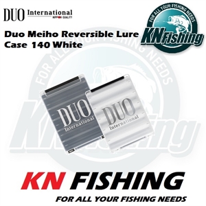 DUO MEIHO REVERSIBLE LURE CASE D86 WHITE 140 x 104 x 32mm