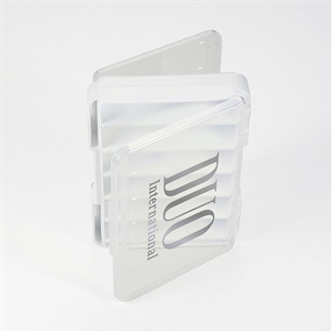 DUO MEIHO REVERSIBLE LURE CASE 140 WHITE BLACK 205 x 145 x 40 mm