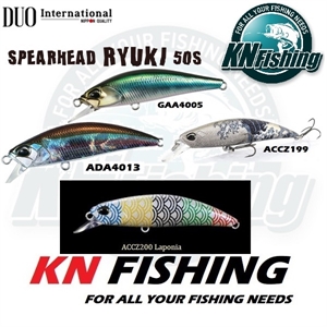 DUO SPEARHEAD RYUKI 50S FISHING LURES 50mm 4.5gr