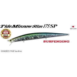 DUO TIDE MINNOW SLIM 175 SP HARD FISHING LURES 175mm 27.6gr