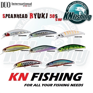 DUO SPEARHEAD RYUKI 50S SW FISHING LURES 50mm 4.5gr